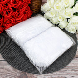 Organze Tül Kese Beyaz 15x24 cm (100’lü Paket) - 2