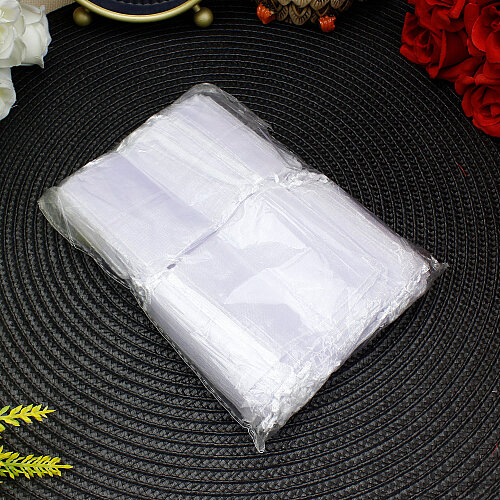 Organze Tül Kese Beyaz 7x9 cm (100’lü Paket) - 4