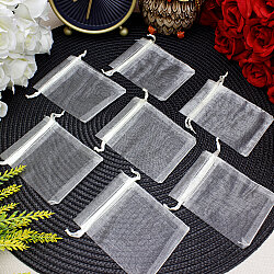 Organze Tül Kese Krem 7x9 cm (100’lü Paket) - 1