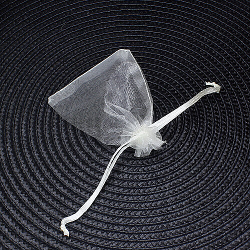 Organze Tül Kese Krem 7x9 cm (100’lü Paket) - 3