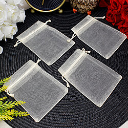 Organze Tül Kese Krem 9x12 cm (100’lü Paket) - 1