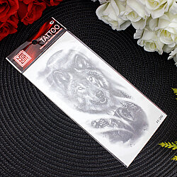 Orman Kurdu Desenli Geçici Dövme - 3