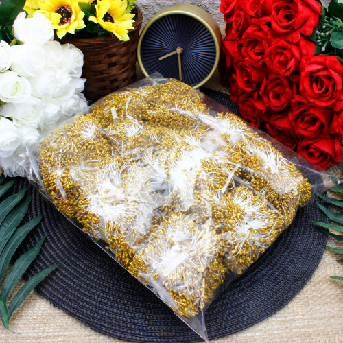 Oya Tomurcuğu Yapay Tohum Çiçek Gold 130 g (±10 g) - 3