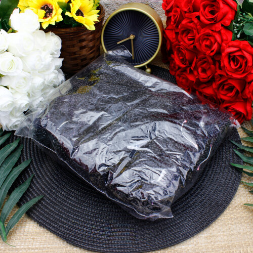 Oya Tomurcuğu Yapay Tohum Çiçek Siyah 130 g (±10 g) - 3