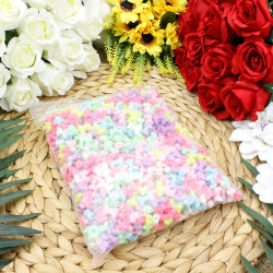 Pastel Renkli Fiyonk Boncuk 15x13 mm (500 Adet) - 3