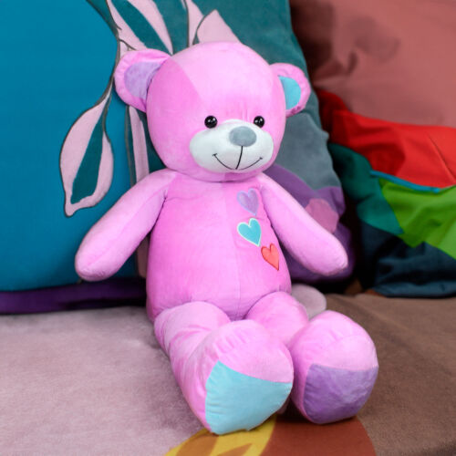 Peluş Ayıcık 80CM Pembe - 2