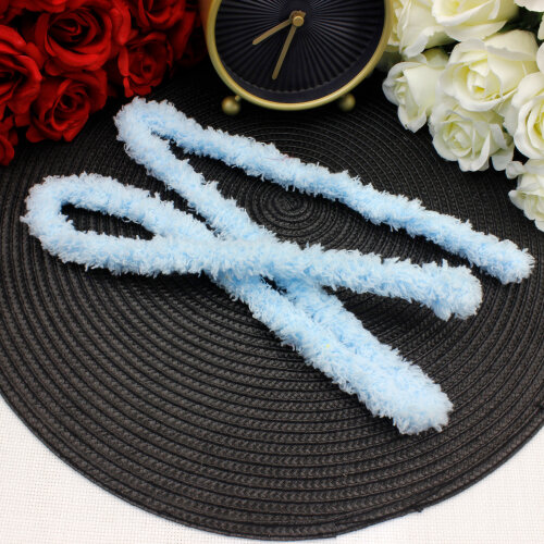 Peluş Şönil 1 Metre Açık Mavi - Toptanalim