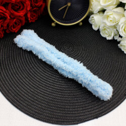 Peluş Şönil 1 Metre Açık Mavi - 3
