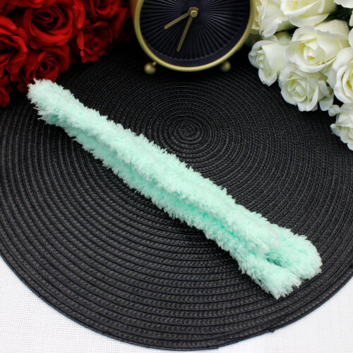 Peluş Şönil 1 Metre Açık Yeşil - 3