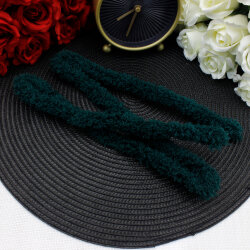 Peluş Şönil 1 Metre Koyu Yeşil - 1