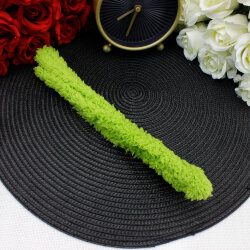 Peluş Şönil 1 Metre Yeşil - 3