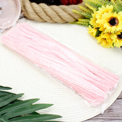 Pastel Pembe Şönil 100'lü Paket - 3