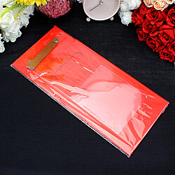 Pencereli Saplı Çiçek Taşıma Kutusu 18x23x8,5 cm Kırmızı - 4