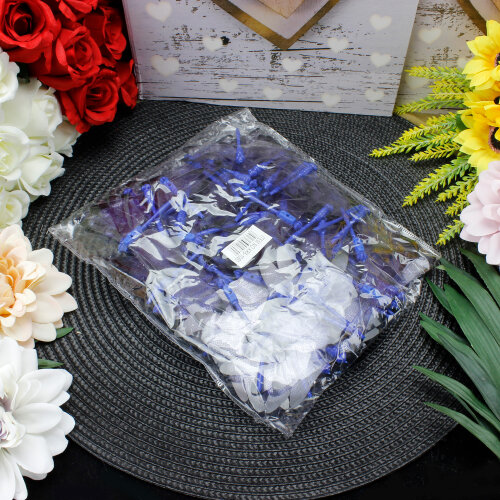 Plastik Gövdeli PVC Yusufçuk Mavi 100'lü Paket - 3