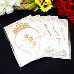 Prenses Yazılı Taç Gold - 3