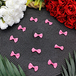 Puantiyeli Grogren Fiyonk 4 cm Pembe - 1