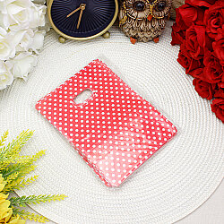 Puantiyeli Hediyelik El Geçme Poşeti Kırmızı 12x17 cm 50’li Paket - 2