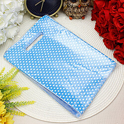 Puantiyeli Hediyelik El Geçme Poşeti Mavi 17x25 cm 50’li Paket - 2