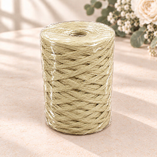  Rafya İp 200 gr Bobin Açık Hasır - 4