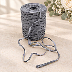 Rafya İp 200 gr Bobin Gri - 1