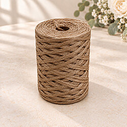 Rafya İp 200 gr Bobin Taba - 3