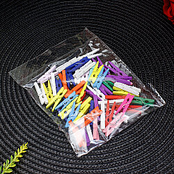  Renkli Ahşap Mandal 3 cm (50’li Paket) - 3
