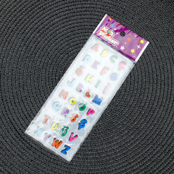 Renkli Alfabe Sticker - 1