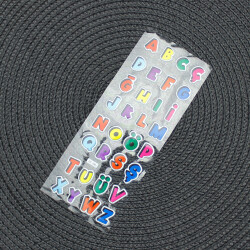 Renkli Alfabe Sticker - 2