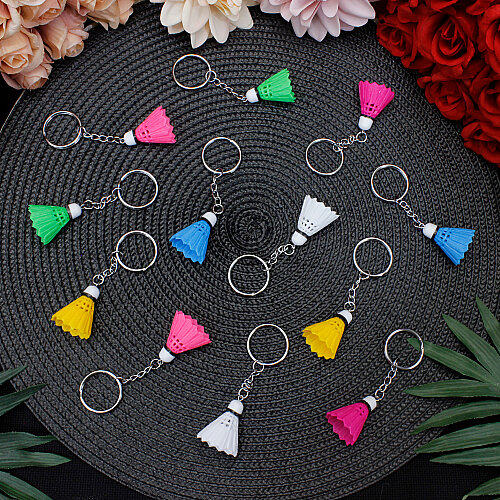 Renkli, Badminton, Anahtarlık, 2x3,5 cm, 12’Li, Paket - Toptanalim (1)