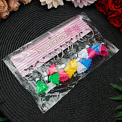 Renkli, Badminton, Anahtarlık, 2x3,5 cm, 12’Li, Paket - 5