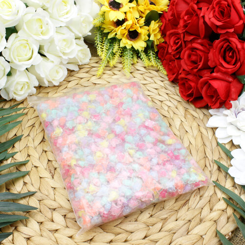 Renkli Kelebek Boncuk 15x11 mm (500 Adet) - 3