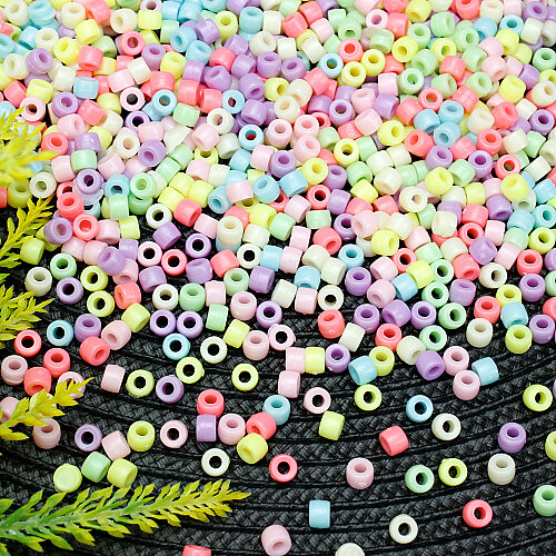 Renkli Pastel Pony Boncuk 5x6,5 mm (1000’li Paket) - Toptanalim