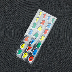 Renkli Sayılar Sticker - 2