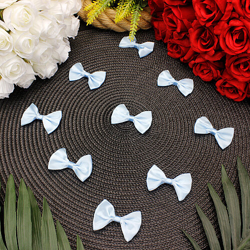 Saten Fiyonk 5 cm Bebe Mavisi - Toptanalim