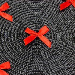 Saten Kurdele Fiyonk 5 cm Kırmızı - 2