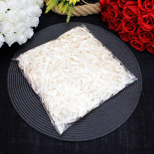 Saten Kurdele Fiyonk 5 cm Krem - 3