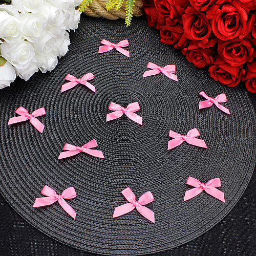 Saten Kurdele Fiyonk 5 cm Pembe - Toptanalim