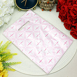 Sedef Desenli Hediyelik El Geçme Poşeti Pembe 17x25 cm 50’li Paket - 2