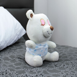 Sevimli Uyku Peluş Ayıcık 25CM Mavi - 3