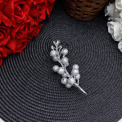  Simli Berry Dalı Gümüş 13 cm - 2