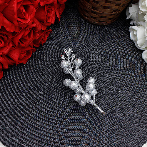  Simli Berry Dalı Gümüş 13 cm - Toptanalim (1)