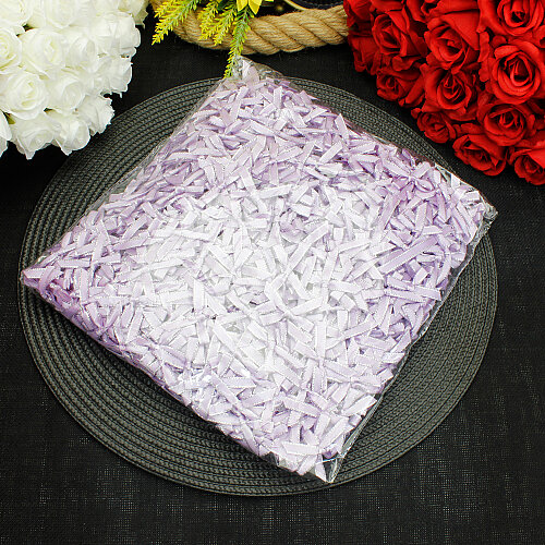 Simli Şerit Fiyonk 4 cm Lila - 3