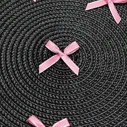 Simli Şerit Fiyonk 4 cm Pembe - 2