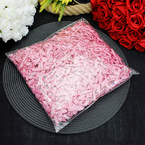 Simli Şerit Fiyonk 4 cm Pembe - 3