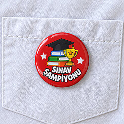 Sınav Şampiyonu Rozeti 20’li Paket - 1