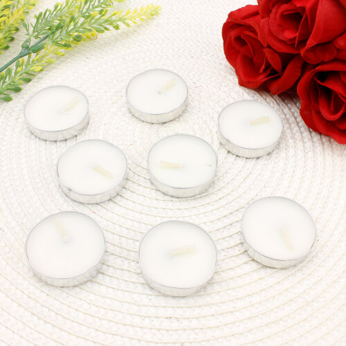 Tealight Mum 50’li Paket Beyaz Renk - Toptanalim