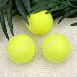 Tenis Topu 3'lü Paket Sarı - 1
