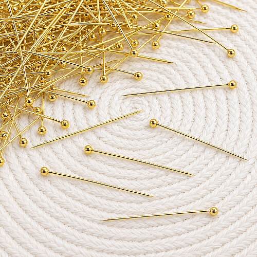 Top Başlı Takı Çivisi Gold 2,5 cm 5000’li Paket - Toptanalim (1)