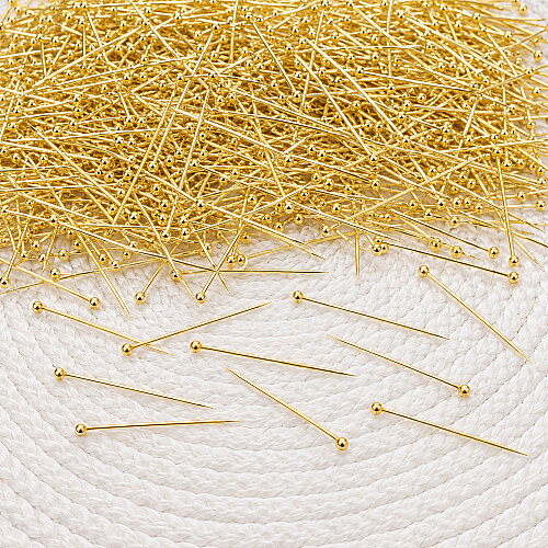 Top Başlı Takı Çivisi Gold 3 cm 5000’li Paket - Toptanalim