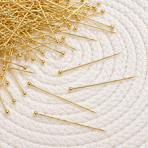 Top Başlı Takı Çivisi Gold 3 cm 5000’li Paket - Toptanalim (1)